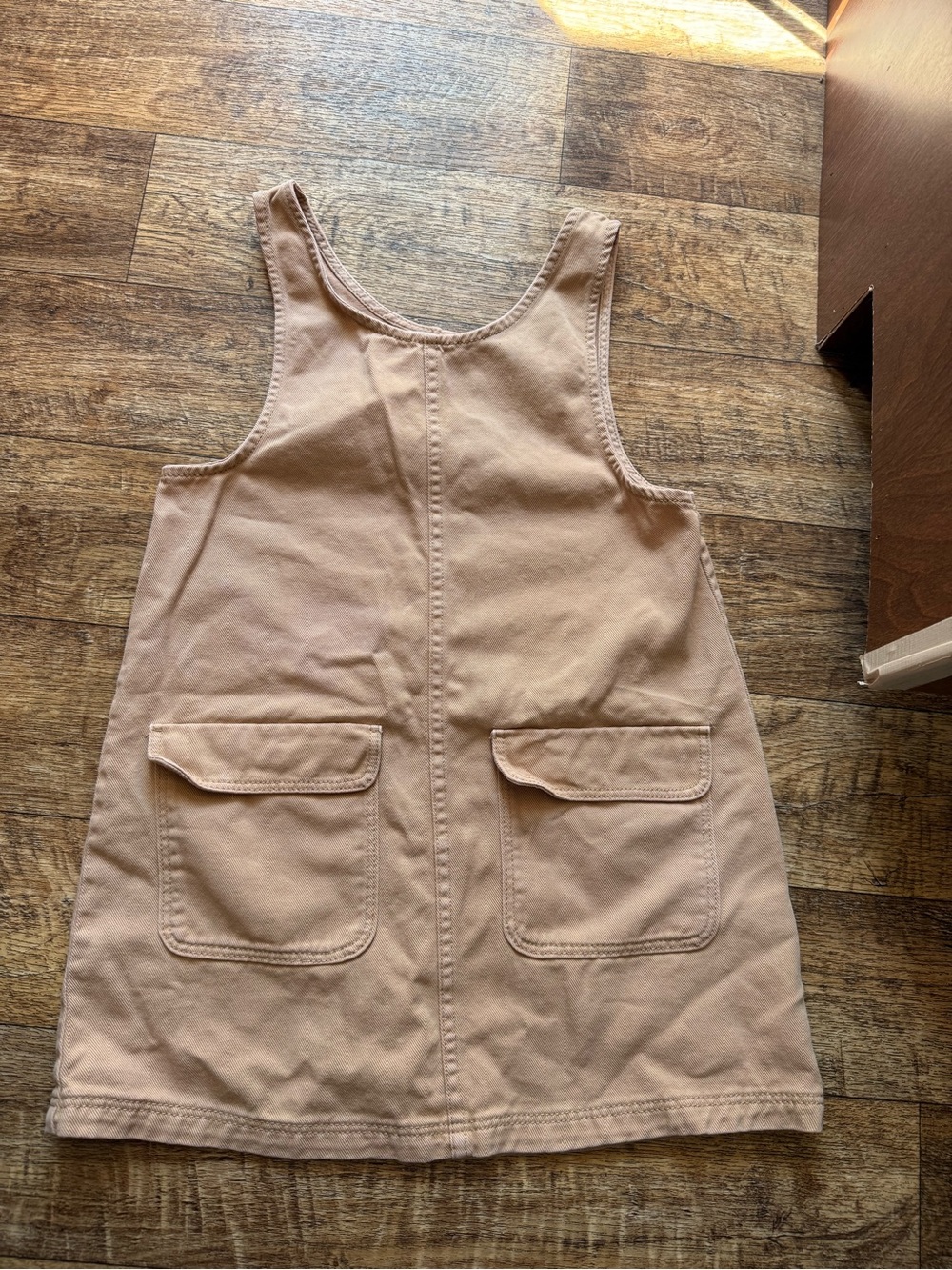 H&M Beige/Tan Pocket Pinafore Dress for Kids
